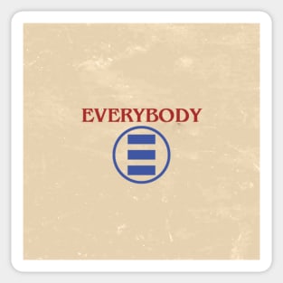 Everybody - Logic Album Art Sticker Sticker